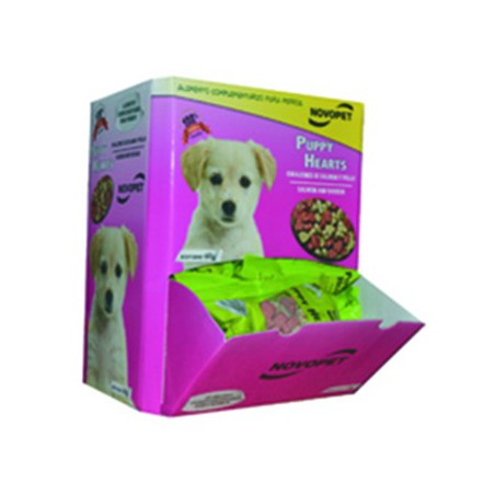 NovoPet Puppy Hearts - Golosinas para cachorros de perro