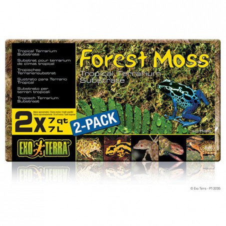 Sustrato Exo-Terra Forest Moss Terrarios Tropicales