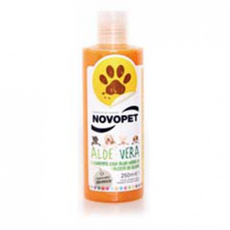 Champú Novopet con Aloe Vera y Aceite de Oliva para Perros