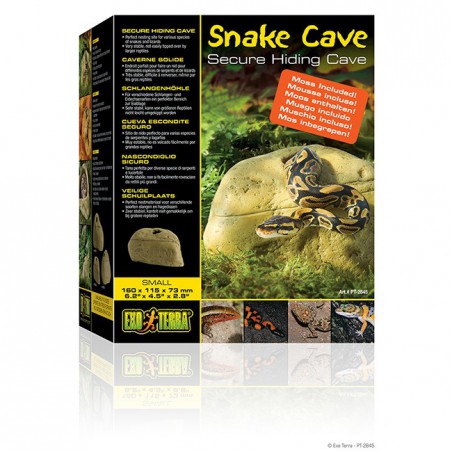 Exo-Terra Snake Cave - cueva para serpientes pequeña