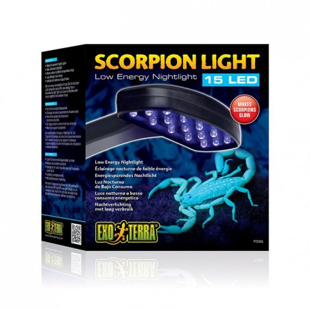 Exo-Terra Scorpion Light - pantalla LED de luz nocturna