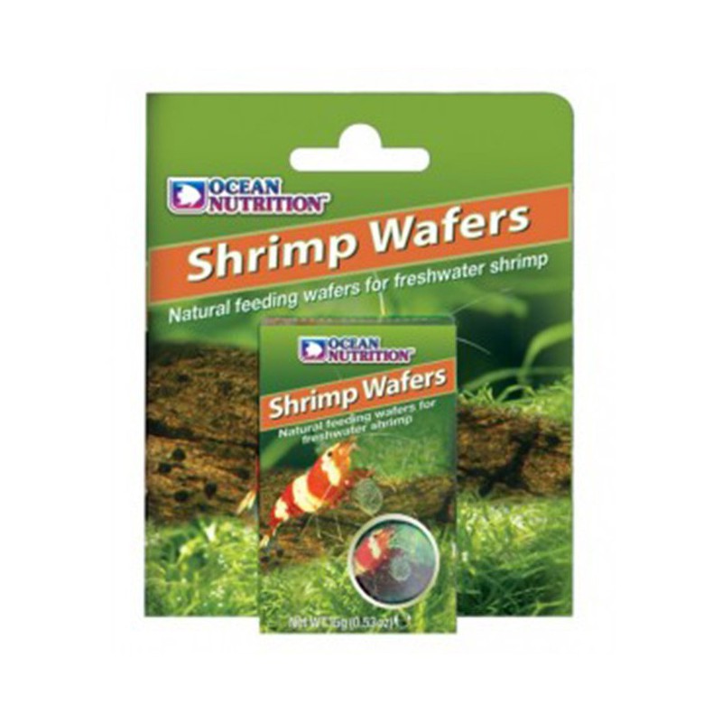 Ocean Nutrition Shrimp Wafers - alimento para gambas de agua dulce
