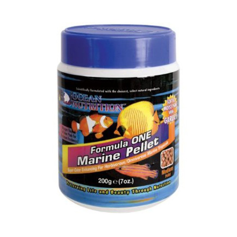 Ocean Nutrition Formula ONE Marine Pellet Medium - comida para peces marinos