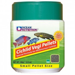 Ocean Nutrition Cichlid Vegi Pellets Small - comida para peces herbívoros