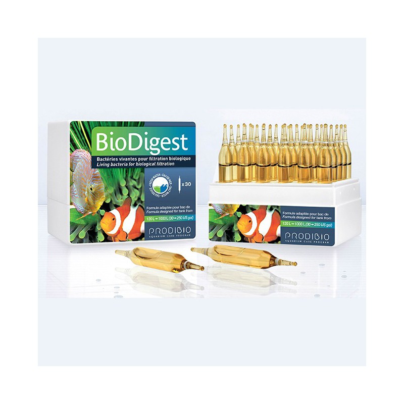 Prodibio BioDigest - bacterias naturales para ayudar al filtro biológico
