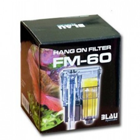 BLAU Hang On Filter FM-60 - filtro de mochila para nano acuarios