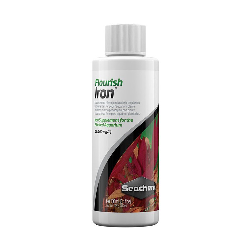 Seachem Flourish Iron 100ml - Hierro para plantas de acuario