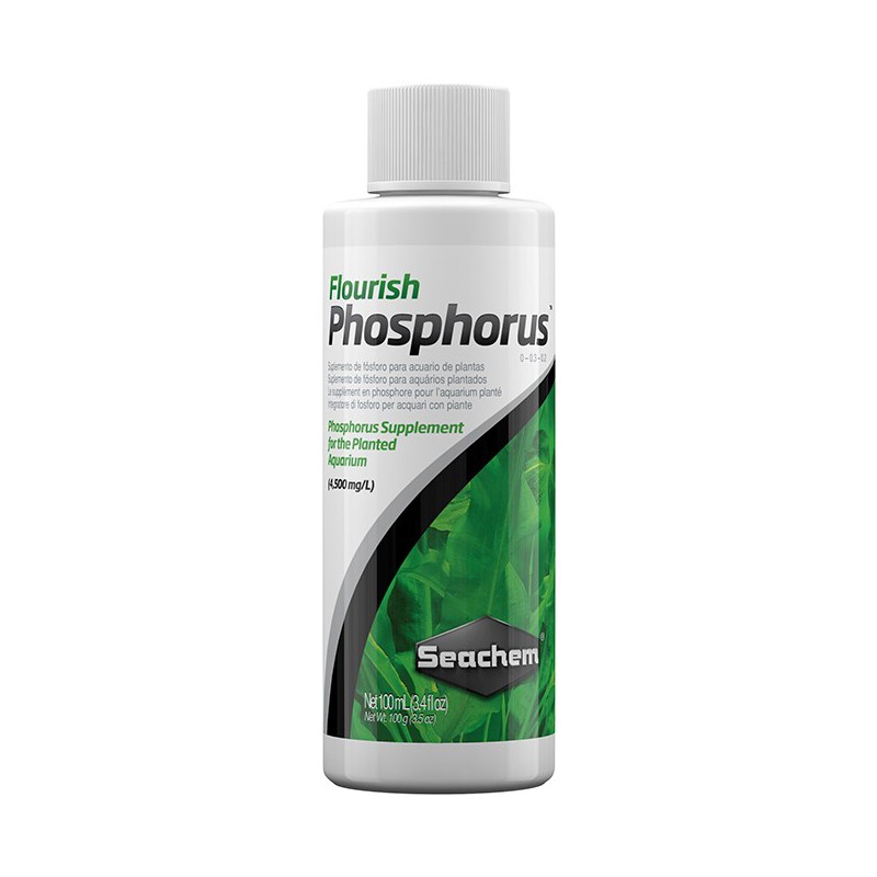 Seachem Flourish Phosphorus 100ml - Abono para plantas de acuario