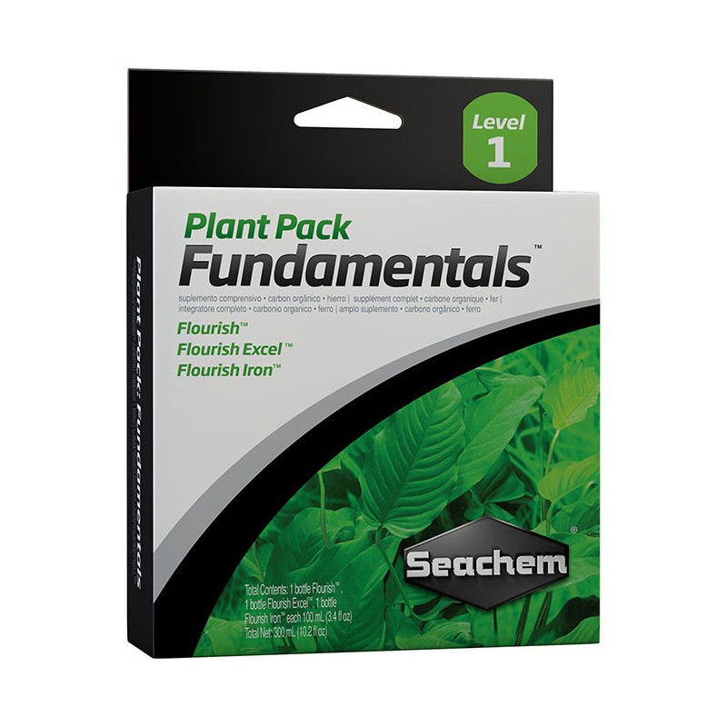 Seachem Plant Pack Fundamentals - abonos para plantas