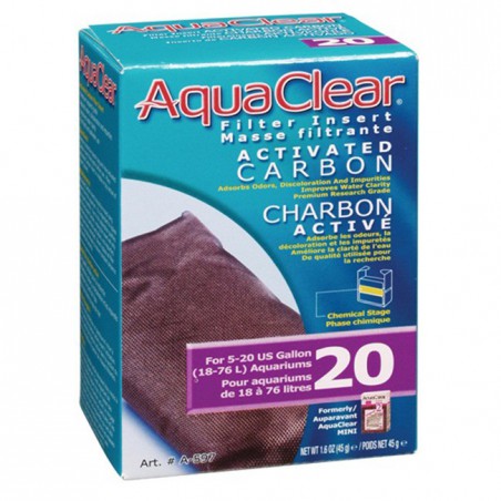 Carbón Activo para AquaClear 20