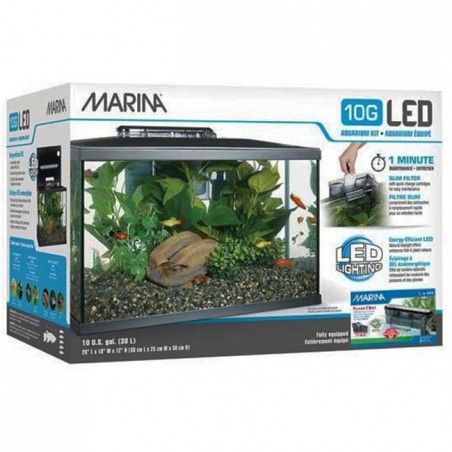 Acuario Marina LED 10G de 38 litros
