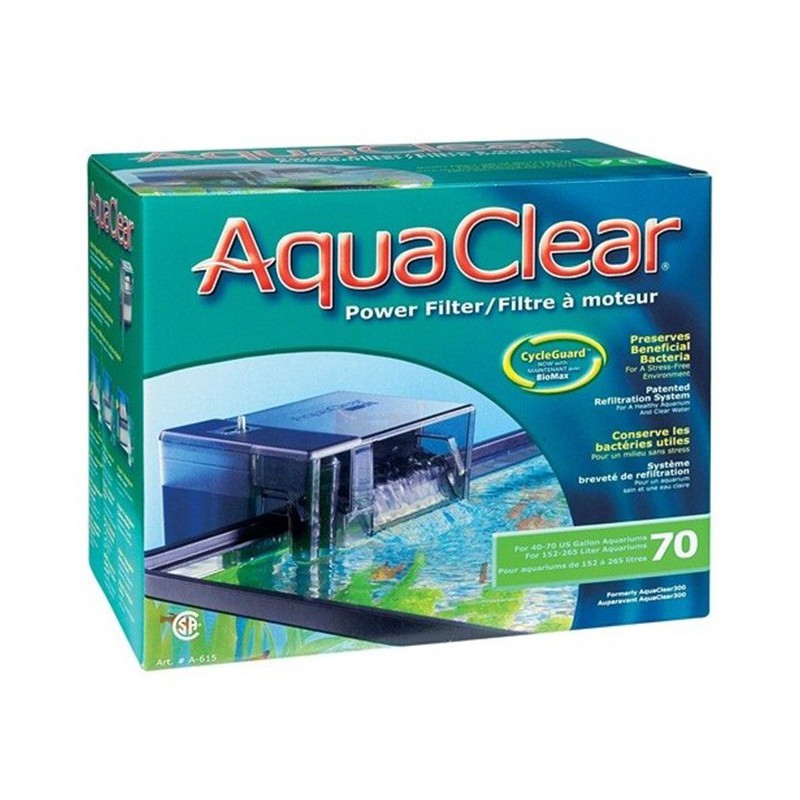 AquaClear 70 - filtro de mochila para acuarios