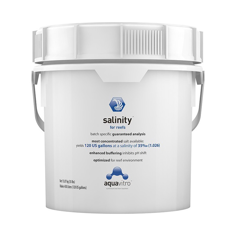 Aquavitro Salinity - sal para acuarios marinos de arrecife