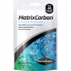 Seachem MatrixCarbon 100ml - carbón activo para acuarios