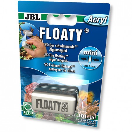 JBL Floaty Acryl Imán Limpiacristales para Acuarios
