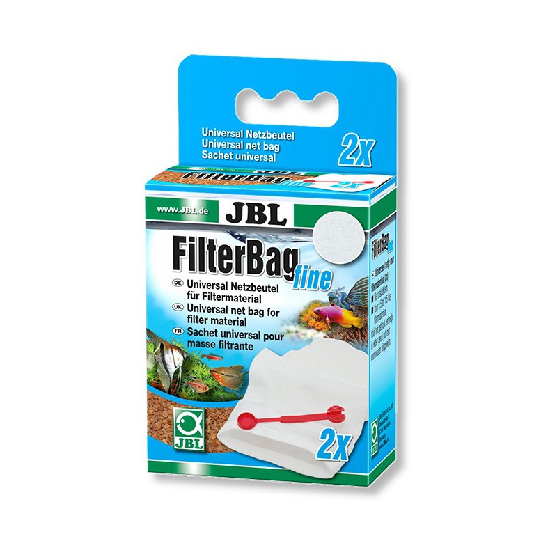 Bolsa JBL FilterBag fine para material filtrante de acuario
