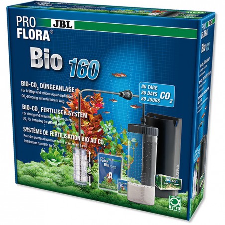 JBL ProFlora Bio160 - sistema de abonado de CO2 por fermentación