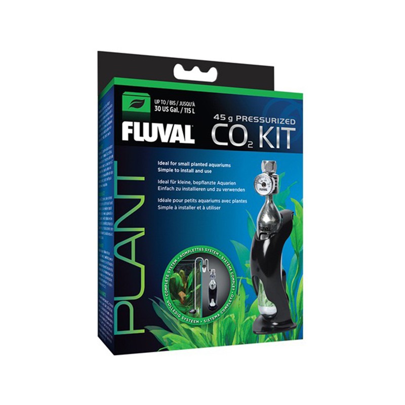 Fluval Kit CO2 45gr Sistema de Abonado para Acuarios