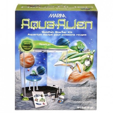 Marina Aqua-Alien GoldFish Kit - acuario para niños