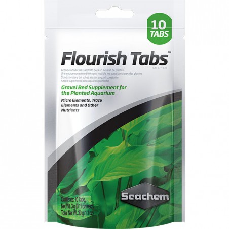 Seachem Flourish Tabs de 10 tabletas