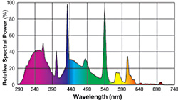 Exo-Terra Repti Glo 10.0 - tubo fluorescente espectro